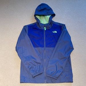 Boys North Face Dryvent rain jacket. Size 14/16 Large. Like new condition.